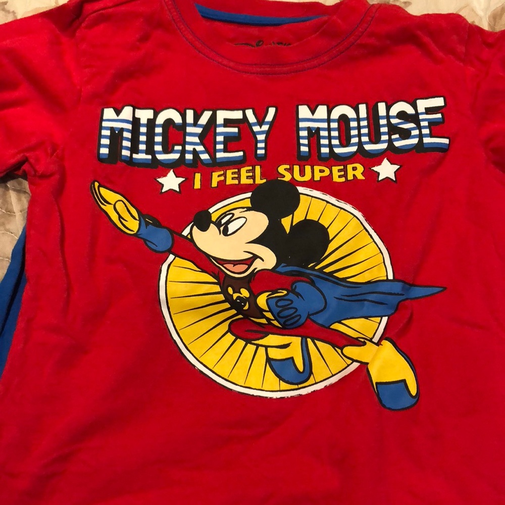 Cute Mickey Mouse T-shirt with cape final sale